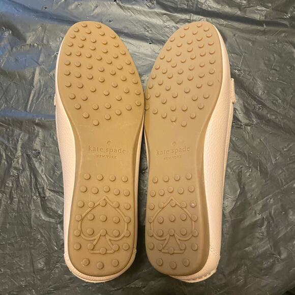 Kate Spade Chesire Leather Loafers - Women Size 7B - Pink - Picture 3 of 6